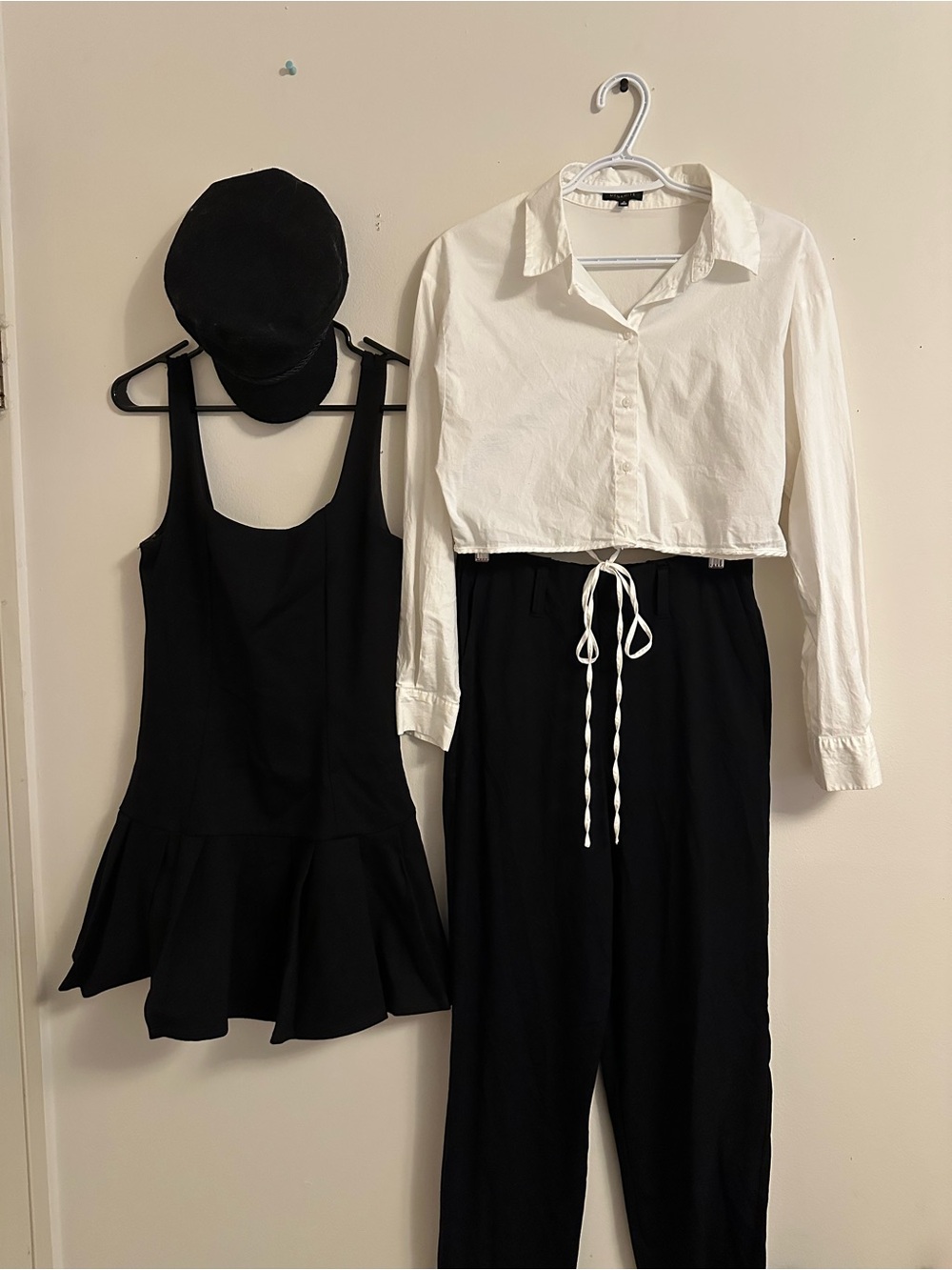 4 Piece Black & White Outfit Bundle
